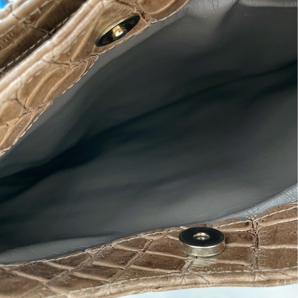 Vintage Sylvia Alligator Genuine Leather Shoulder Bag - Picture 9 of 14